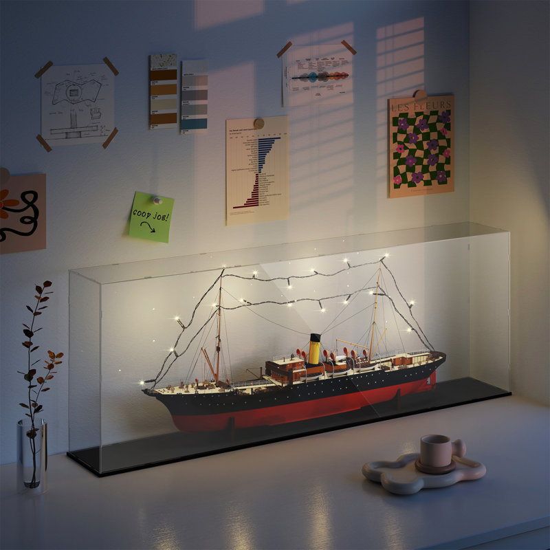 Nisorpa Acrylic Display Case For Lego 10294 Titanic & Reviews